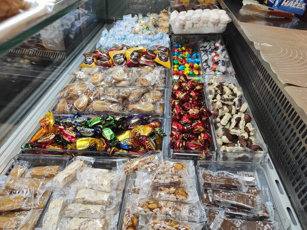 chocolatinas y mazapanes